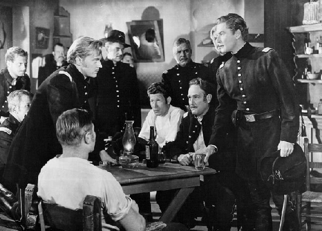 Custer meets up with old school chum Ned Sharp as a superior officer in the 2nd Cavalry - 66kb