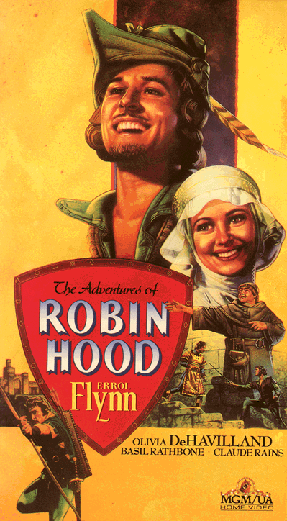 Adventures of Robin Hood Video Box (90kb)