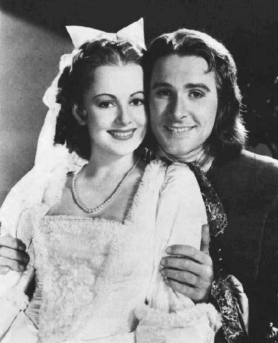 Errol Flynn & Olivia De Havilland